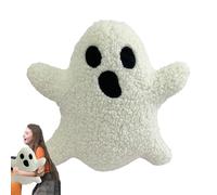 Halloween Ghost Pillows, Cute Plush Ghost Plush Cushion, Cute Pillow Cushion, Plush Doll Toy Pillow, Decorative Spooky Ghost Cushion, Easy to Use, Portable for Holiday Party Sofa Couch
