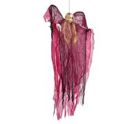 Halloween Ghost | Spooky Red Ghost Room Decor Ornament - Voice Activated Halloween Décor Accessories with LED Lights for Party Indoor Outdoor Porch Fall Wall Patio Yard Tree