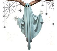 Halloween Ghosts Outdoor | with Lights Spooky Ornament | Floating Ghost