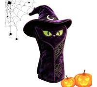 Halloween Golf Head, Plush Club Cover, Cute Driver with Holiday Theme