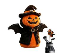 Halloween Golf Head, Plush Club Cover, Cute Driver with Holiday Theme