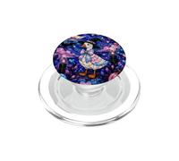 Halloween Goose Stained Art Trans Pride Witch Transgender PopSockets PopGrip pour MagSafe