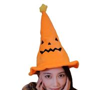 HALLOWEEN GOSHTAT HAT - PP Cotton Pumpkin Elf Little Devil Plush Toy | Accessoires décoratifs mignons adaptés à la peau | Accessoire de costume de sorcière léger pour les filles garçons