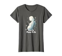 Halloween Grossesse Fantomatique Mama-to-Be Spooky Maternité T-Shirt, Femme, Asphalte, XS