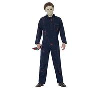 Halloween H20 Michael Myers Costume, Blue (M)