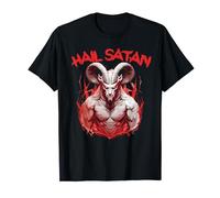 Halloween Hail Satan Devil Satan Occult 666 T-Shirt