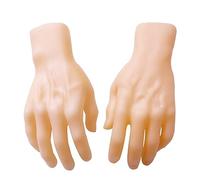 Halloween Hands Spooky Vinyl PVC Fausse Main Main Effrayant Les Mains réalistes Pièces de cadavre sanglante pour Haunted House Props Decoration Halloween à Gauche et à Droite