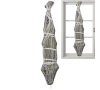 Halloween Hangable Corpse, Life Size Corpse Props with Realistic Spider Web Design, Creepy Decor for Garden Lawn Patio Backyard Haunted House Holiday Outdoor, 70.87 inches