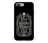 Halloween hante Les Gens Quand Je meurs Crâne Sarcastique Coque pour iPhone 7 Plus/8 Plus