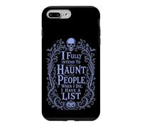 Halloween hante Les Gens Quand Je meurs Crâne Sarcastique Coque pour iPhone 7 Plus/8 Plus