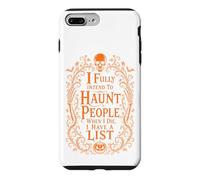 Halloween hante Les Gens Quand Je meurs Crâne Sarcastique Coque pour iPhone 7 Plus/8 Plus