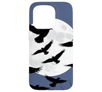 Halloween Harbingers Ravens prenant Leur envol Ensemble Coque pour iPhone 15 Pro