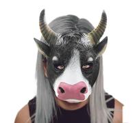 Halloween Headgear Face Cover - Masque de Costume décoratif, Coupe en tissu extensible, accessoire de fête artistique, design théâtral accrocheur des yeux | Pour les collections de carnaval danse