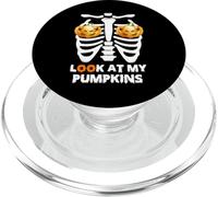 Halloween Hipster Regarder Mes citrouilles Jour des Morts Blague PopSockets PopGrip pour MagSafe