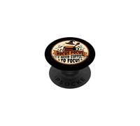 Halloween Hocus Pocus J'Ai Besoin d'un café pour me concentrer PopSockets PopGrip Adhésif