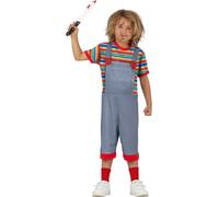 Halloween Horreur Poupée en tissu Costume pour enfants Poupées, Taille : 7 - 9 ans Couleur : Bleu