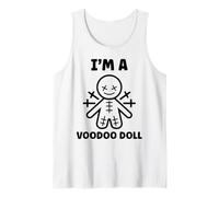 Halloween Horror Funny Quote I'm a Voodoo Doll Débardeur