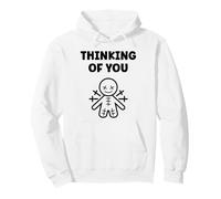 Halloween Horror Funny Quote Thinking of You Voodoo Doll Sweat à Capuche
