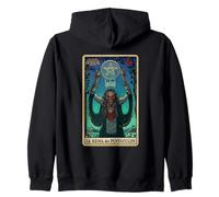 Halloween Horror Nights La Reina De Pentáculos Tarot Card Sweat à Capuche