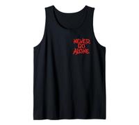 Halloween Horror Nights Never Go Alone Raven Front & Back Débardeur