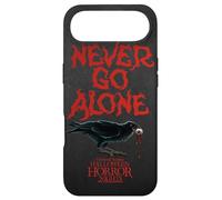 Halloween Horror Nights Raven Logo & Never Go Alone 2 Sided Coque pour iPhone Air