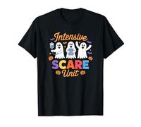 Halloween ICU Nurse Boo Crew RN Skeleton Night Shift T-Shirt