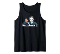 Halloween II Michael Myers Bold Knife & Mask Débardeur