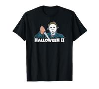 Halloween II Michael Myers Bold Knife & Mask T-Shirt