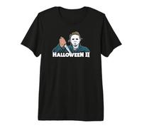 Halloween II Michael Myers Bold Knife & Mask T-Shirt Haut de Gamme