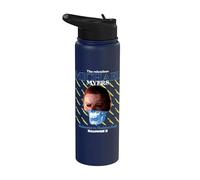 Halloween II The Relentless Michael Myers Pop Skull Stainless Steel Insulated Water Bottle