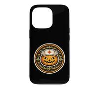 Halloween infirmière Citrouille Jack O Lantern Humour médical Coque pour iPhone 13 Pro