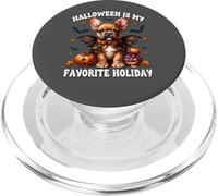 Halloween is My Favorite Holiday for French Bulldog Mom PopSockets PopGrip pour MagSafe