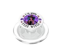 Halloween, Je suis Cette sorcière PopSockets PopGrip pour MagSafe