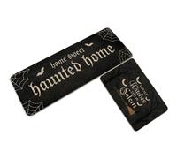 Halloween Kitchen Mat - Halloween Carpet, Non-Slip 2pcs Kitchen Floor Mats | Spooky Comfort Kitchens Rug, Under Sink Kitchen Runner Rug for Farmhouse Home Kitchen Bathroom 40x120cm/16x47 inches