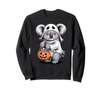 Halloween Koala Fantôme Citrouille des Bonbons Ou Un Sort Sweatshirt
