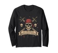 Halloween : Laissons Les manigances des Pirates Commencer ! - Skull Pirates Manche Longue