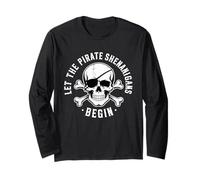 Halloween : Laissons Les manigances des Pirates Commencer ! - Skull Pirates Manche Longue