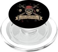 Halloween : Laissons Les manigances des Pirates Commencer ! - Skull Pirates PopSockets PopGrip pour MagSafe