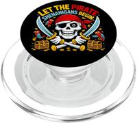 Halloween : Laissons Les manigances des Pirates Commencer ! - Skull Pirates PopSockets PopGrip pour MagSafe
