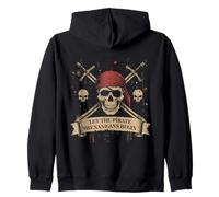 Halloween : Laissons Les manigances des Pirates Commencer ! - Skull Pirates Sweat à Capuche