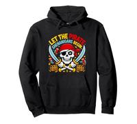 Halloween : Laissons Les manigances des Pirates Commencer ! - Skull Pirates Sweat à Capuche