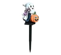 Halloween Lampes Solaires Extérieur Sculpture Figurine en Résine
