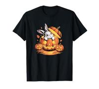 Halloween Lapin Citrouille Lapereau T-Shirt