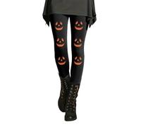 Halloween Leggings Femmes Haute Taille Élastique Pantalons De Compression | Legging Imprimé Motif Classique Rétro Pantalon Fitness Running Sexy Décontractés Collant Jeu De Rôle,bal,parties
