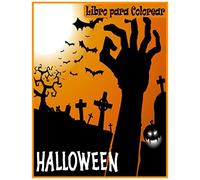 Halloween Libro Para Colorear: Libro Para Colorear De Halloween Con Las Criaturas De Fantasía Para Preescolar, Niños De 4-8 Años, Con: Los Murciélagos Vampiros Gatos