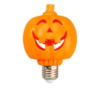 Halloween Light Bulbs - E27 Pumpkin Flickering LED | Festive Projection Lam | Dynamic Flame Flicker Effect, Standard Screw-In Base, For Porch & Haunted House Decor, High-Brightness Low-Decay Illumination