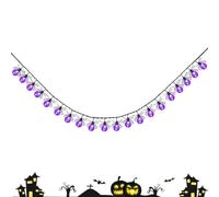 Halloween Light Decoration Holiday Party Prop with 20 Spider Bulbs