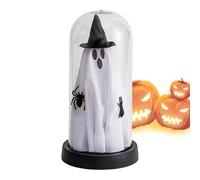 Halloween Light Up Ghost - Décorations Halloween Outdoor | Décorations fantomatiques de table éclairées Ghost en cloche de | Ornement de bureau d'horreur | Accents de maison effrayants pour l