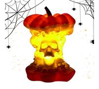 Halloween Lights - Éclairage décoratif Squelette pour Les Nuits de Novembre, Sculpture de Lampe à pour Porche, Cour, intérieur, extérieur, Jardin, Bureau, Vacances, décoration de Bureau et