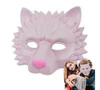 Halloween Lion Face Headgear - Eye-Catching Costume Accessory | Cosplay Headgear Face Cover With PU Material | Perfect For Party Christmas Easter Photo Props, Lightweight Comfortable Not Easy T